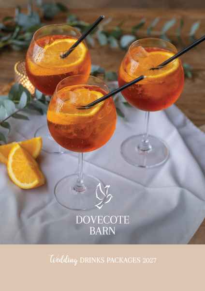 Wedding Drinks Packages 2027 Sample